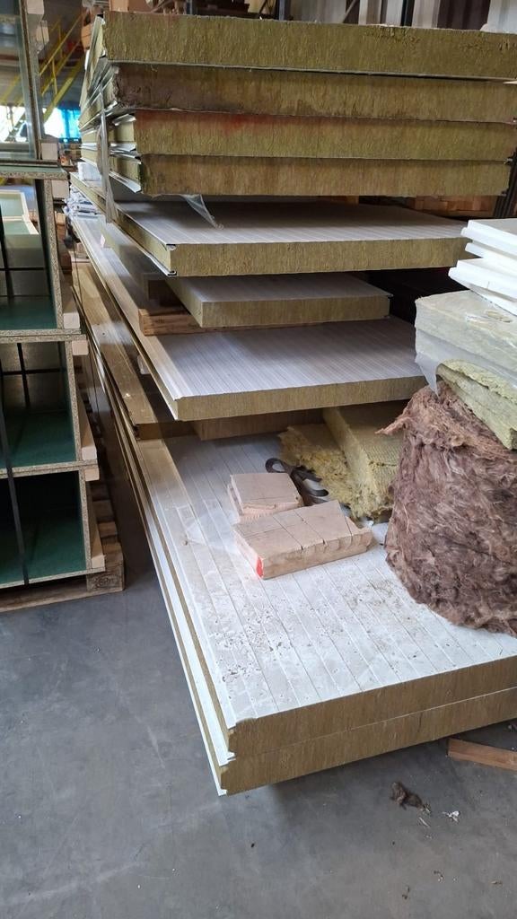 Steenwol panelen. Diverse maten., Ophalen, Zo goed als nieuw, Overige materialen