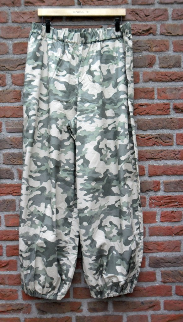 JJXX nieuwesupergave camo wijde broek met elastiek xl, Meerkleurig, Maat 46/48 (XL) of groter, Nieuw, Ophalen of Verzenden