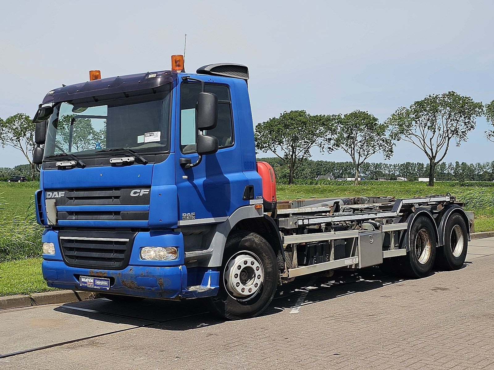 DAF CF 85.360 fas 6x2 eev, Automaat, Euro 5, Blauw, 360 pk