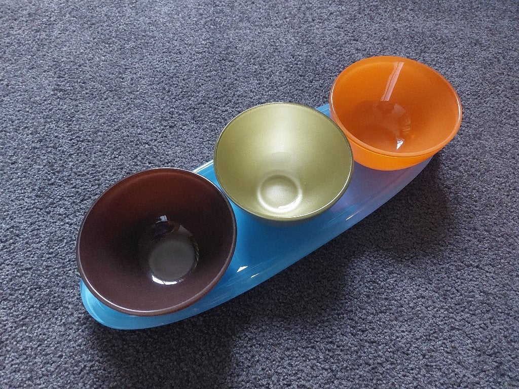 Schaaltjes-set van hoogwaardig glas, Overige merken, Ophalen of Verzenden, Modern, Glas