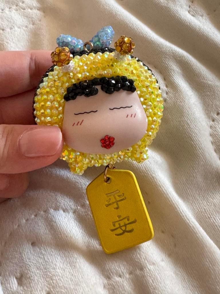 Handgemaakte Shin Chan Poppetje - Hanger of Decoratie, Verzamelen, Ophalen, Nieuw