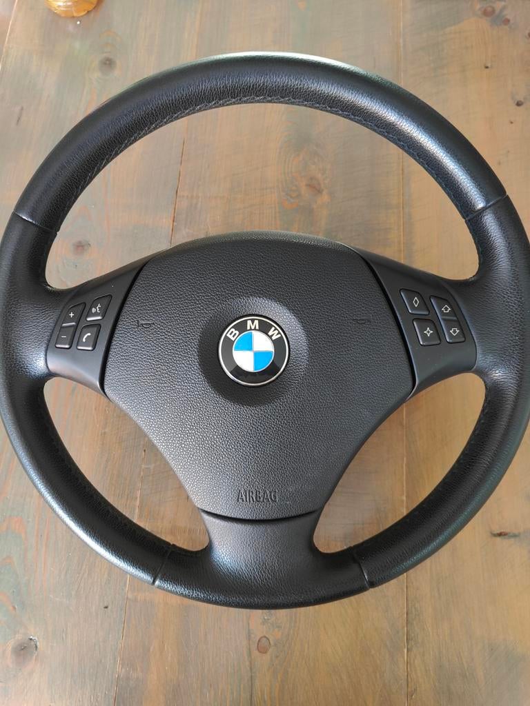 Origineel BMW E90 stuur + bediening + airbag, Ophalen of Verzenden, BMW