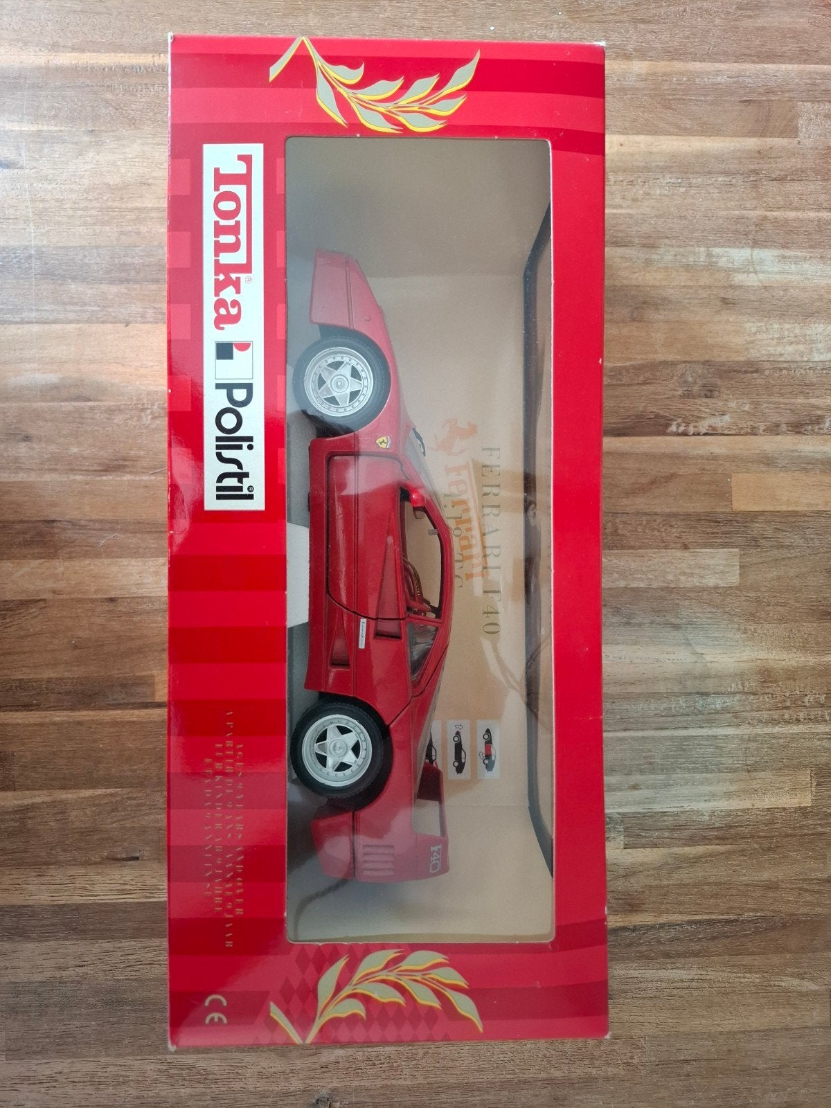 Ferrari F40 1:18 TC modelauto - Tonka Polistil, Hobby en Vrije tijd, Modelauto's | 1:18, Ophalen of Verzenden