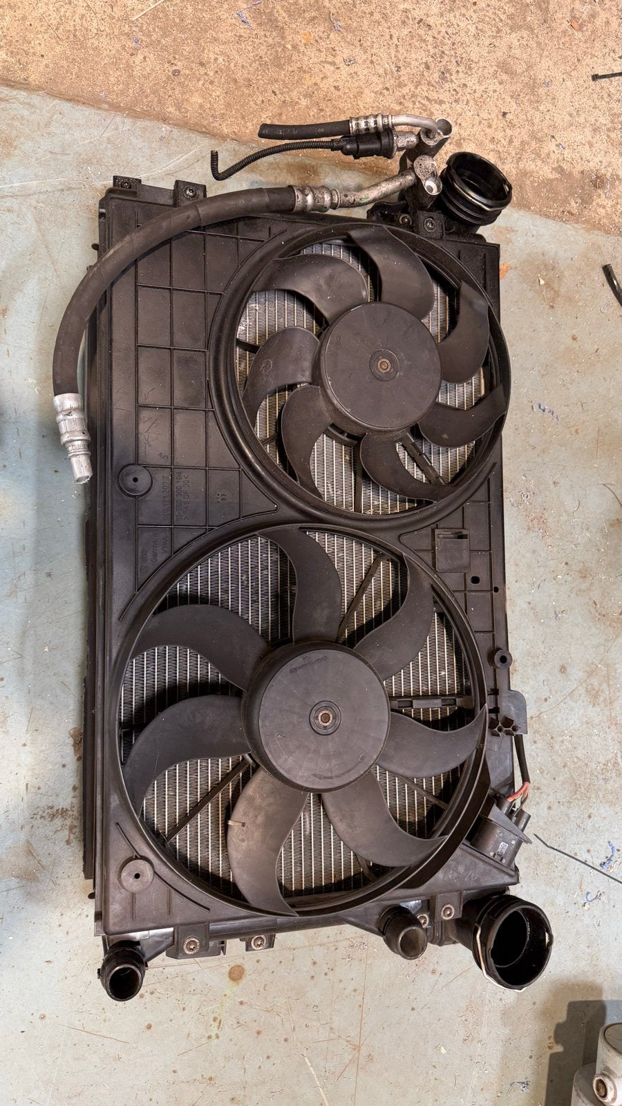 Complete radiateur met ventilatoren voor Audi A3, Ophalen, Gebruikt, Audi