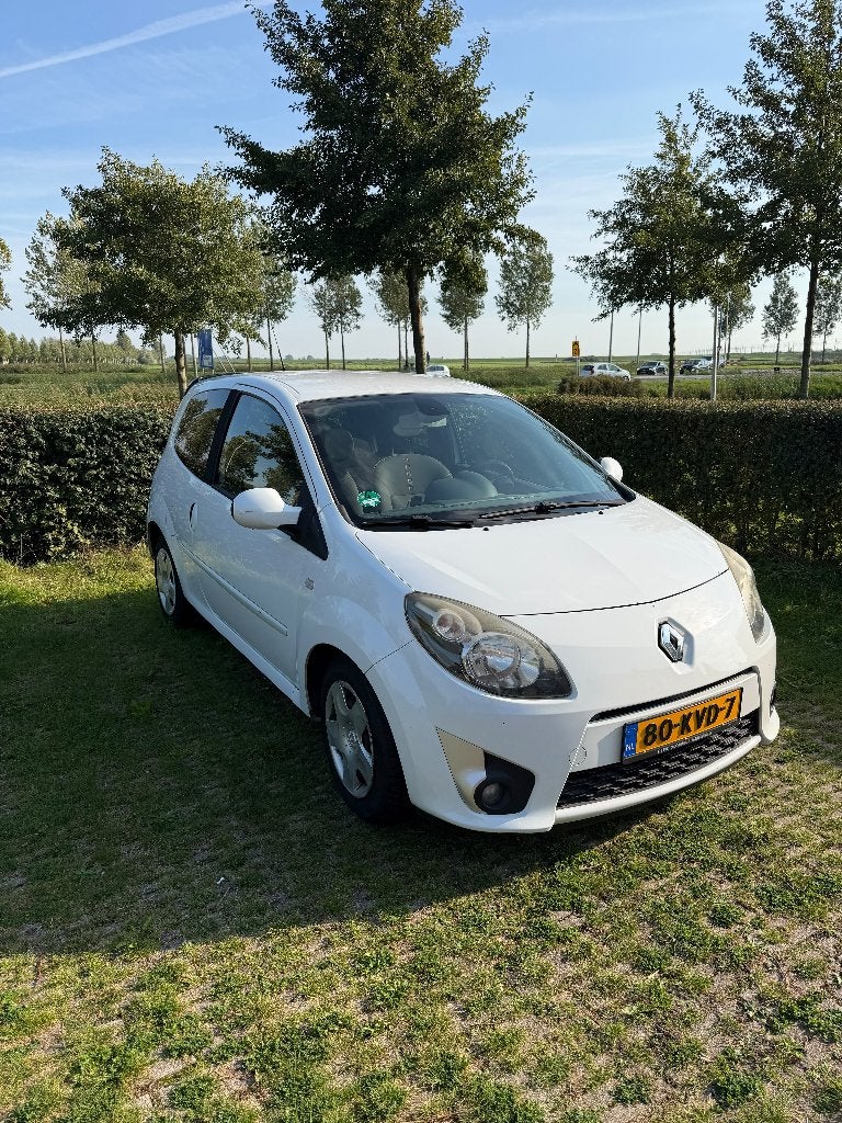 Renault Twingo 1.2 16V 2010 Wit, Auto's, 839 kg, Twingo, Zwart, 4 cilinders