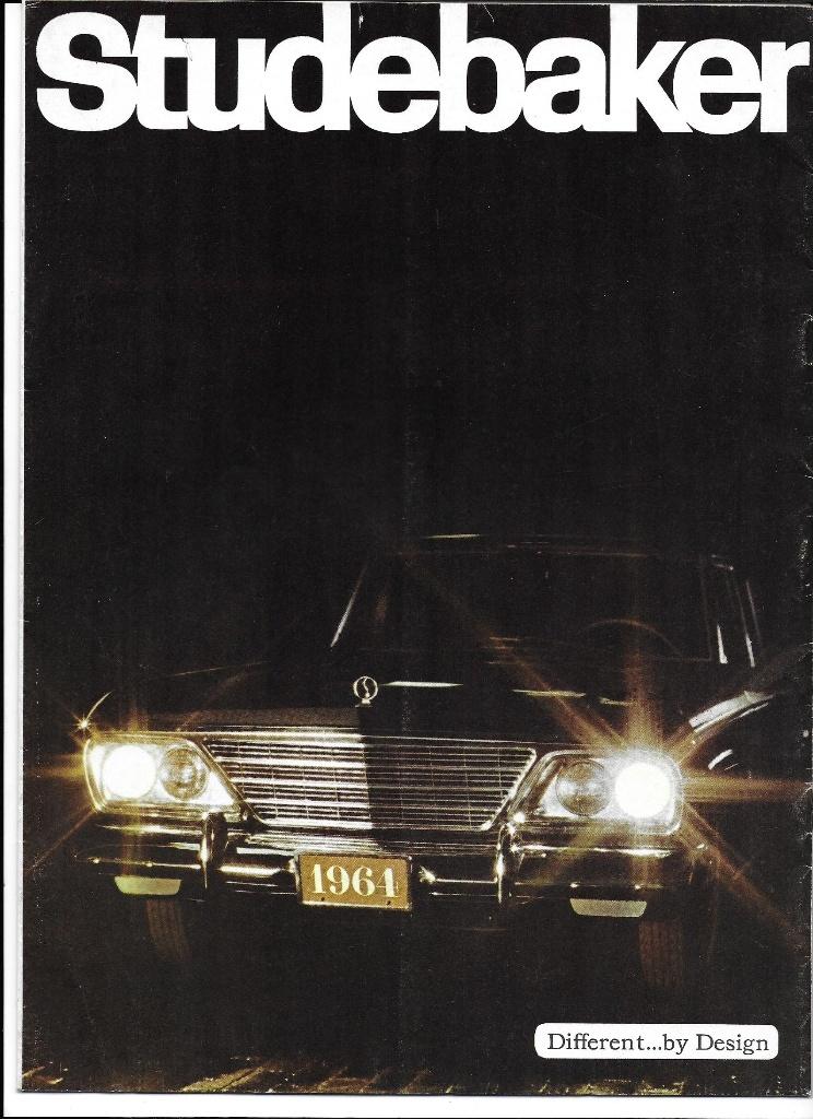 Studebaker 1964 folder brochure (ST64), Ophalen of Verzenden, Zo goed als nieuw, Overige merken