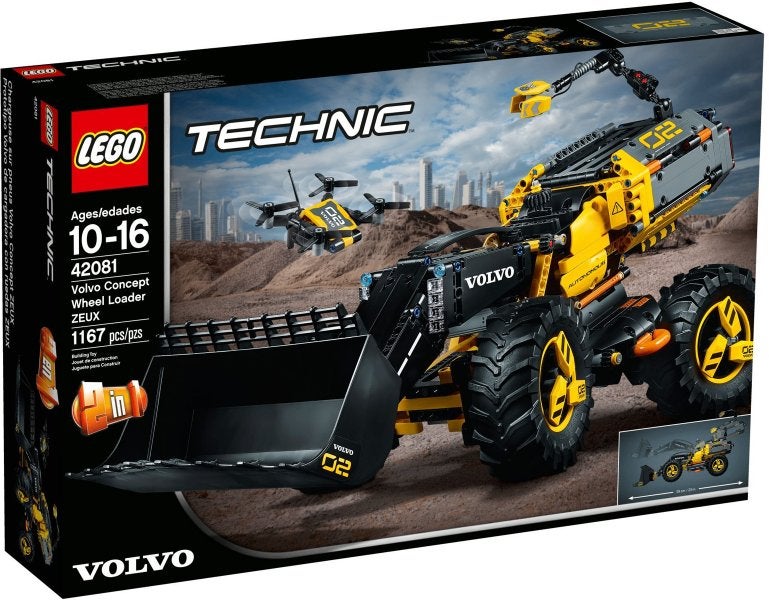 Lego Technic Volvo Concept Wheel Loader ZEUX nr 42081, Lego, Lego, Lego, Nieuw