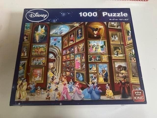 Disney Puzzel 1000 stukjes - Art Gallery, Hobby en Vrije tijd, Denksport en Puzzels, Ophalen of Verzenden, 500 t/m 1500 stukjes