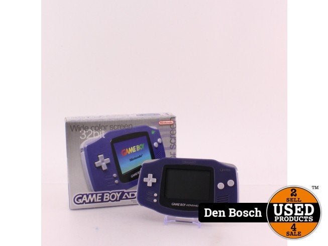 Game boy Advance Blauw  | In Doos | A-Grade, Spelcomputers en Games, Nintendo, Zo goed als nieuw, Support@nintendo.com, 11-1 Hokotate-cho, Kamitoba, Minami-ku
Kyoto 601-8501
Japan