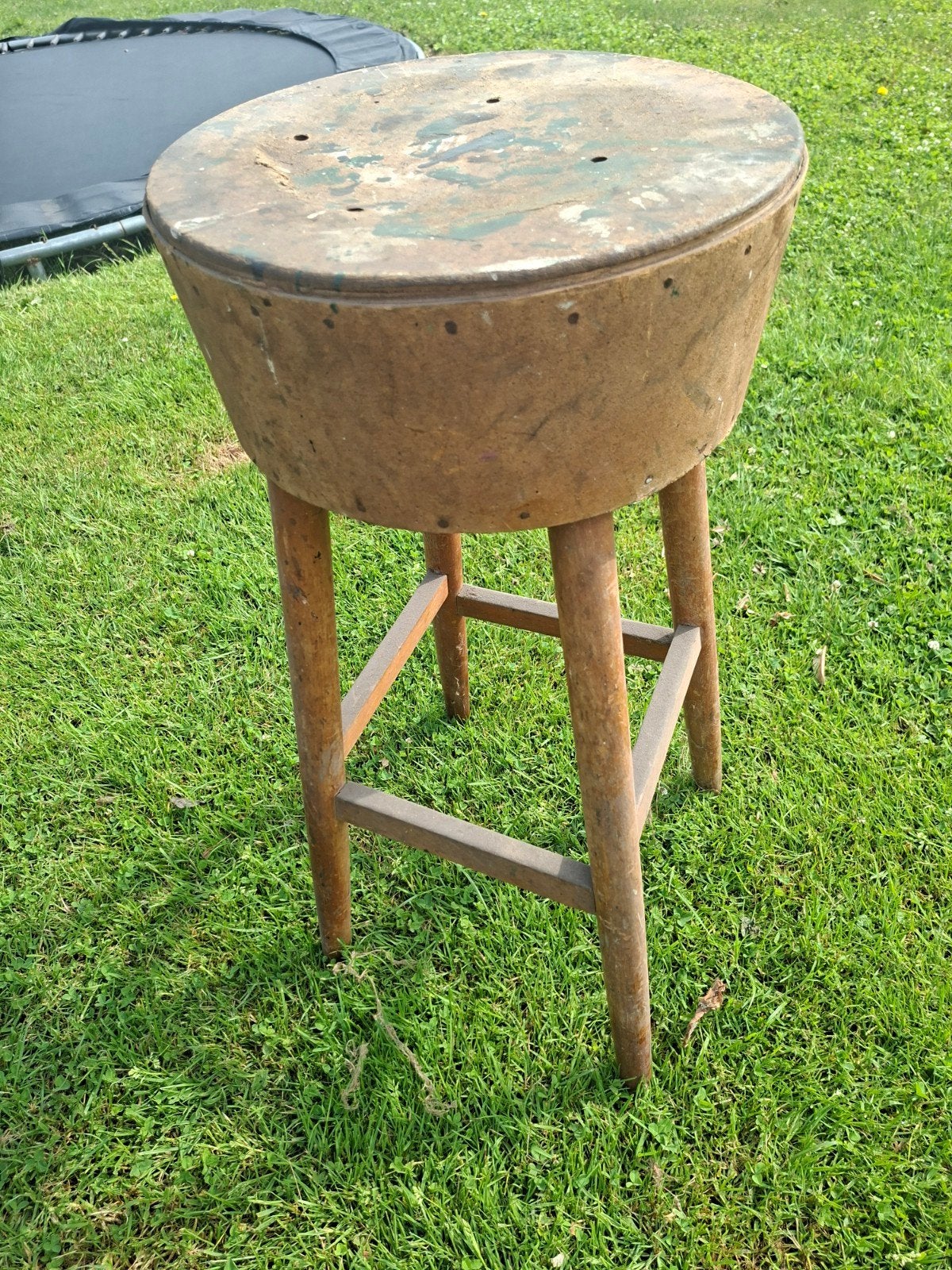 Krukje, Ophalen, Gebruikt, Hout