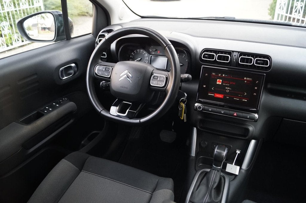 Citroen C3 AIRCROSS 1.2 PureTech S&S Feel Autom Airco Cruise, Auto's, Citroën, Gebruikt, Bedrijf, 600 kg, 3 cilinders