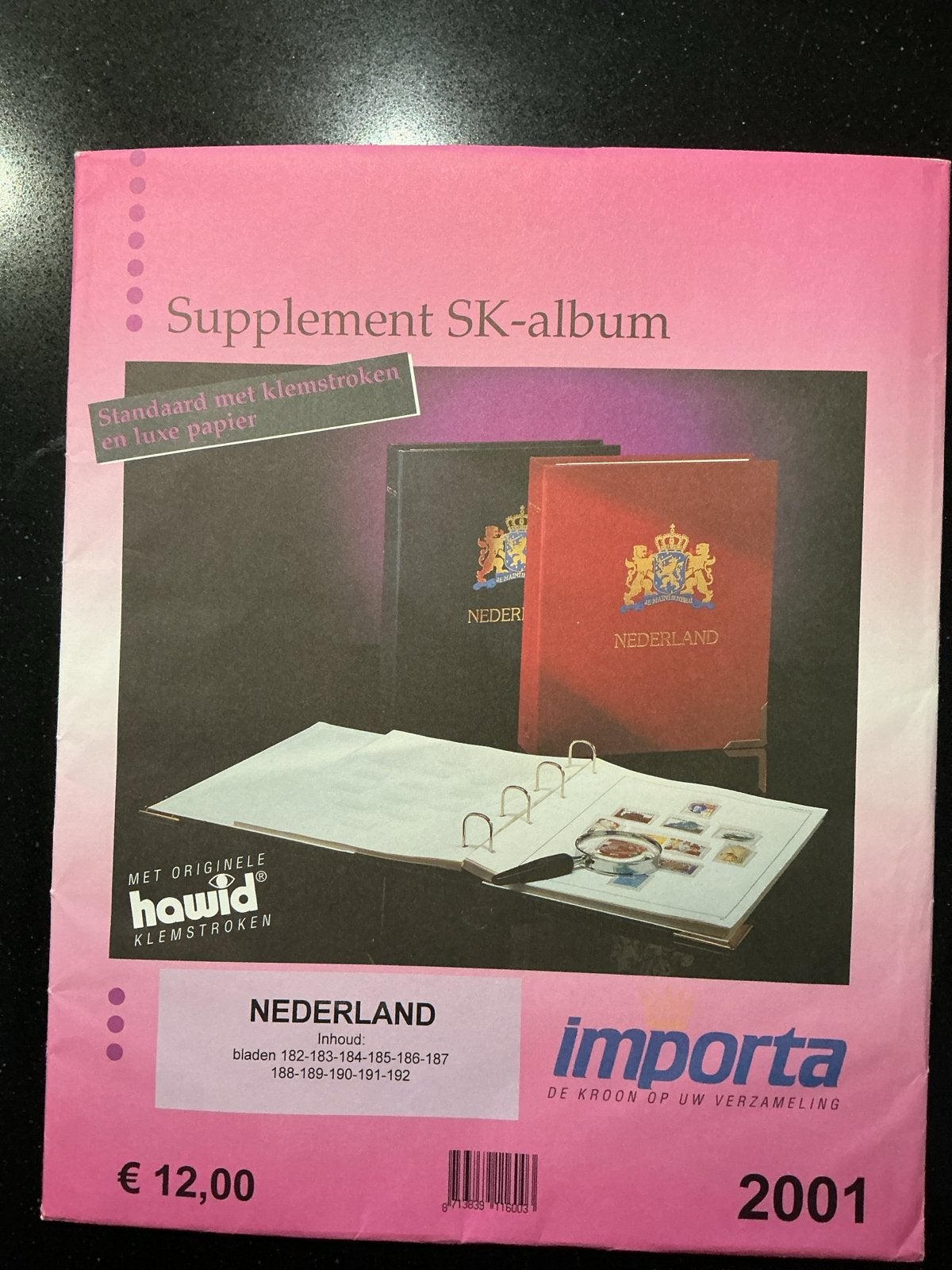 Supplement SK-album Nederland 2001 - Importa, Ophalen of Verzenden, Na 1940, Postfris