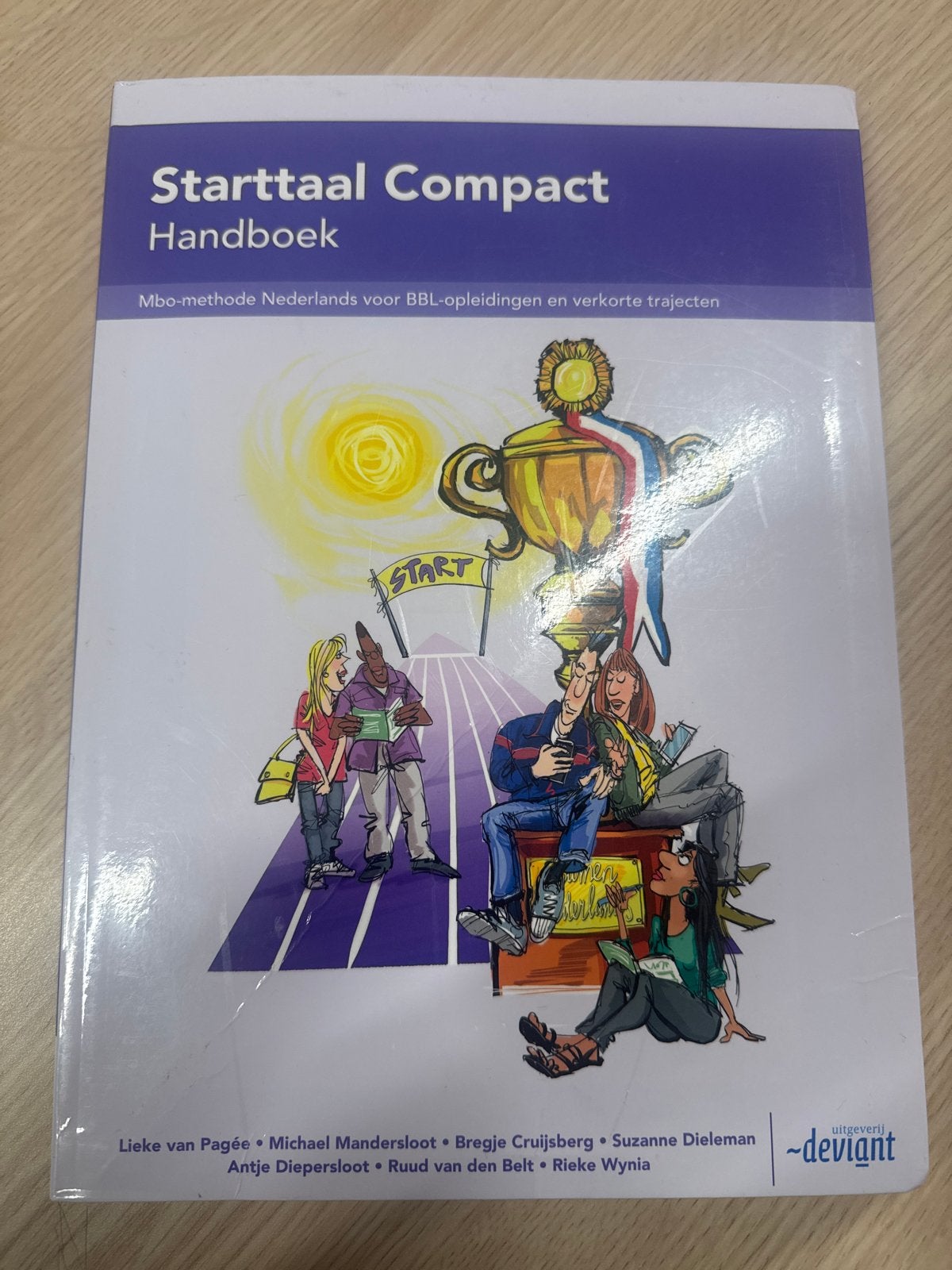 Starttaal Compact Handboek MBO Nederlands BBL, Boeken, Ophalen, Zo goed als nieuw, Overige niveaus, Nederlands