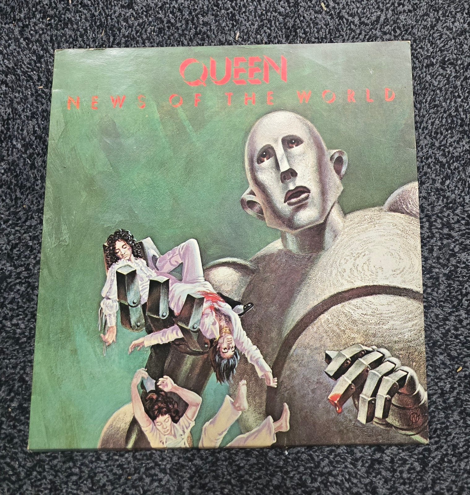 Queen news of the world lp Gatefold, Cd's en Dvd's, Vinyl | Rock, Ophalen of Verzenden, Gebruikt, 12 inch, Poprock