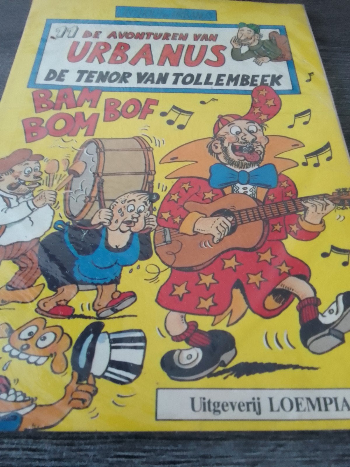Urbanus: De Tenor van Tollembeek - Bam Bof Bom, Boeken, Eén stripboek, Ophalen, Gelezen