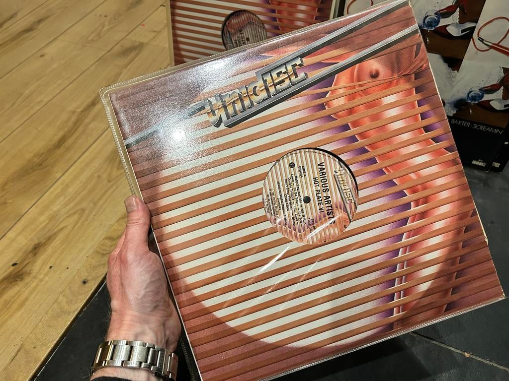 Hot Plate VI Unidisc UNI 004 Canada, Gebruikt, Inclusief binnenhoes, Ophalen of Verzenden, Disco