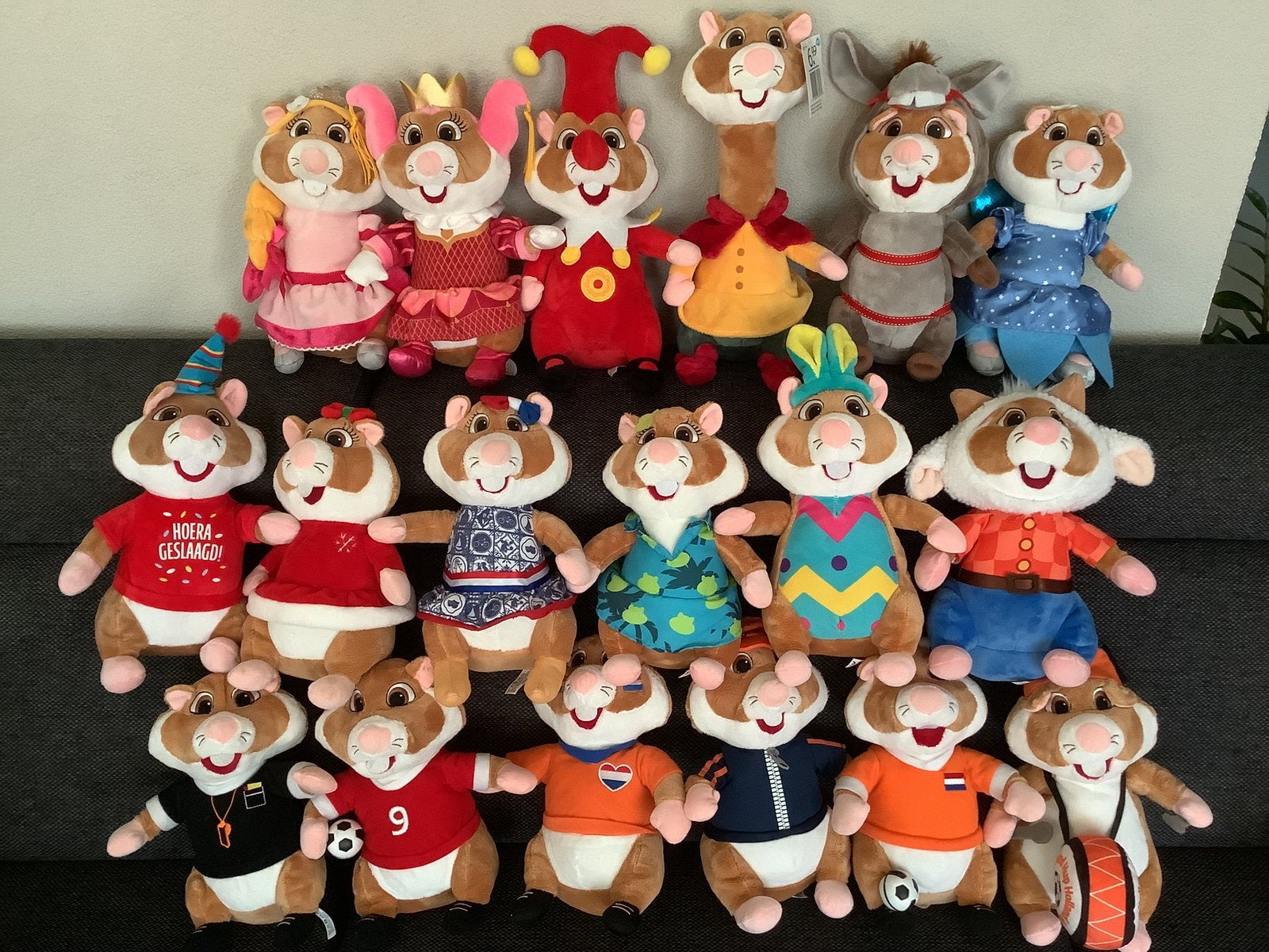Super veel AH pluche knuffel hamster hamster nette staat!, Kinderen en Baby's, Ophalen of Verzenden, Zo goed als nieuw, Overige typen