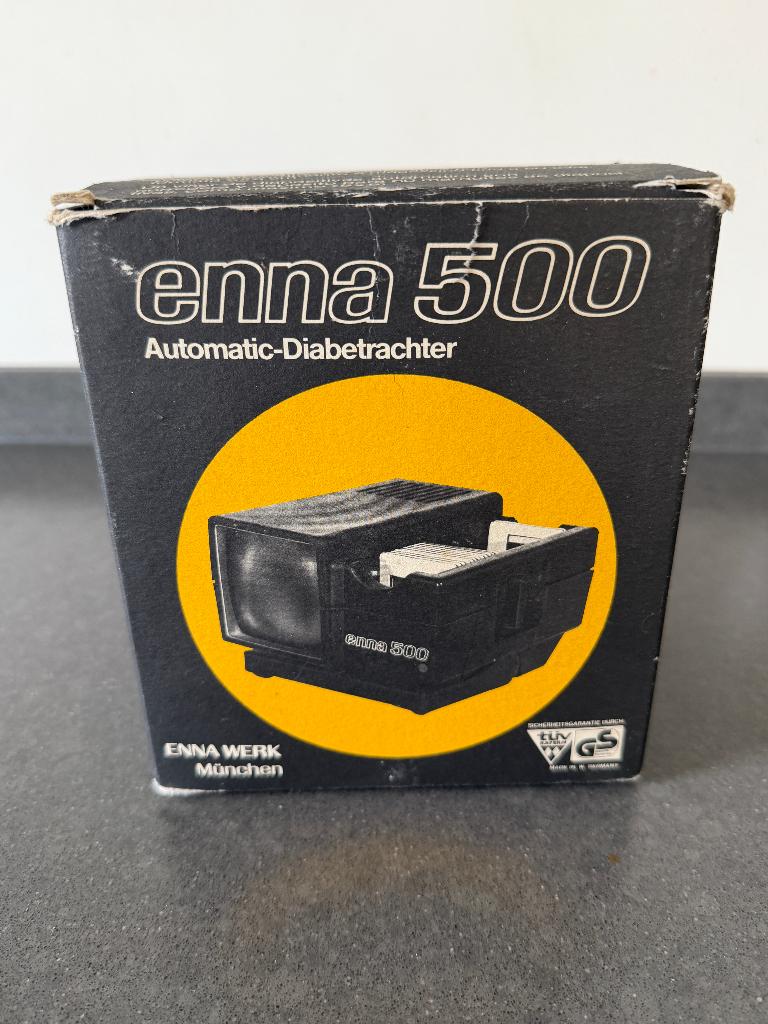 Enna 500 diaviewer / diaprojector, Audio, Tv en Foto, Diaprojectors, Ophalen of Verzenden, Gebruikt