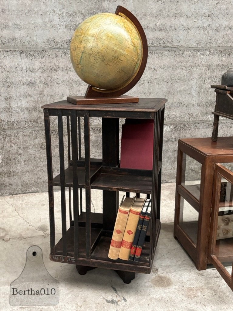 Fenomenale boekenmolen, Antiek, Zo goed als nieuw, Minder dan 100 cm, Overige houtsoorten