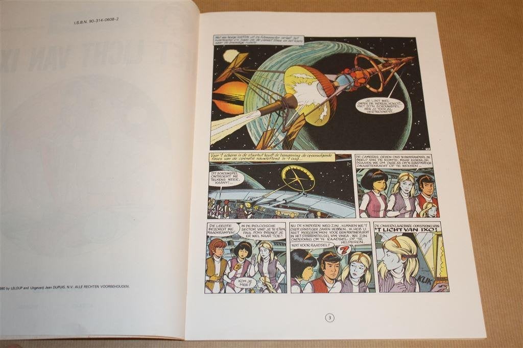 Yoko Tsuno 10. Het licht van Ixo., Eén stripboek, Ophalen of Verzenden, Gelezen