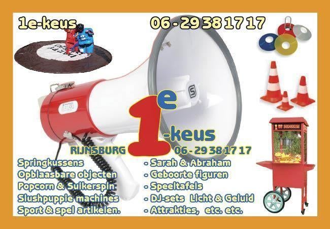 MEGAFOON ea sportdag attributen huren, stopwatch, fluitjes,, Ophalen, Zo goed als nieuw, Overige