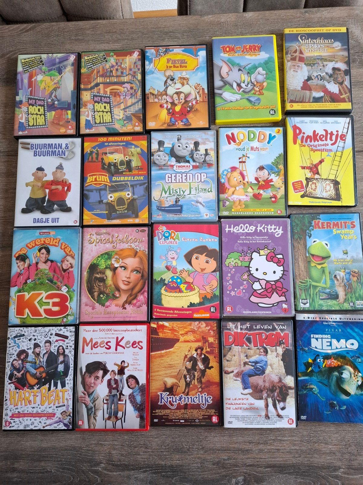 Diverse kinderdvd's, 1 euro per stuk., Alle leeftijden, Ophalen of Verzenden, Gebruikt