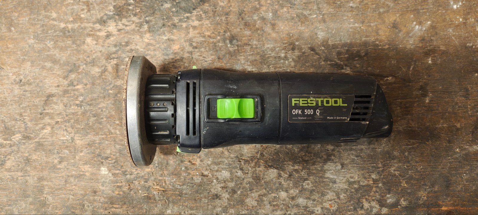 Festool ofk500q kantenfrees, Caravans en Kamperen, Ophalen of Verzenden, Batterij