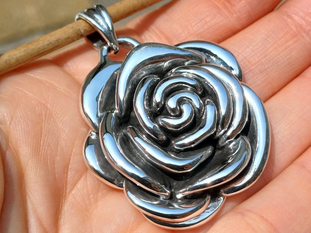 Vanoli Opmerkelije 925 zilver kettinghanger roos roosje rose, Daiva1973@hotmail.com, Vanoli, Amsterdam, Nieuw