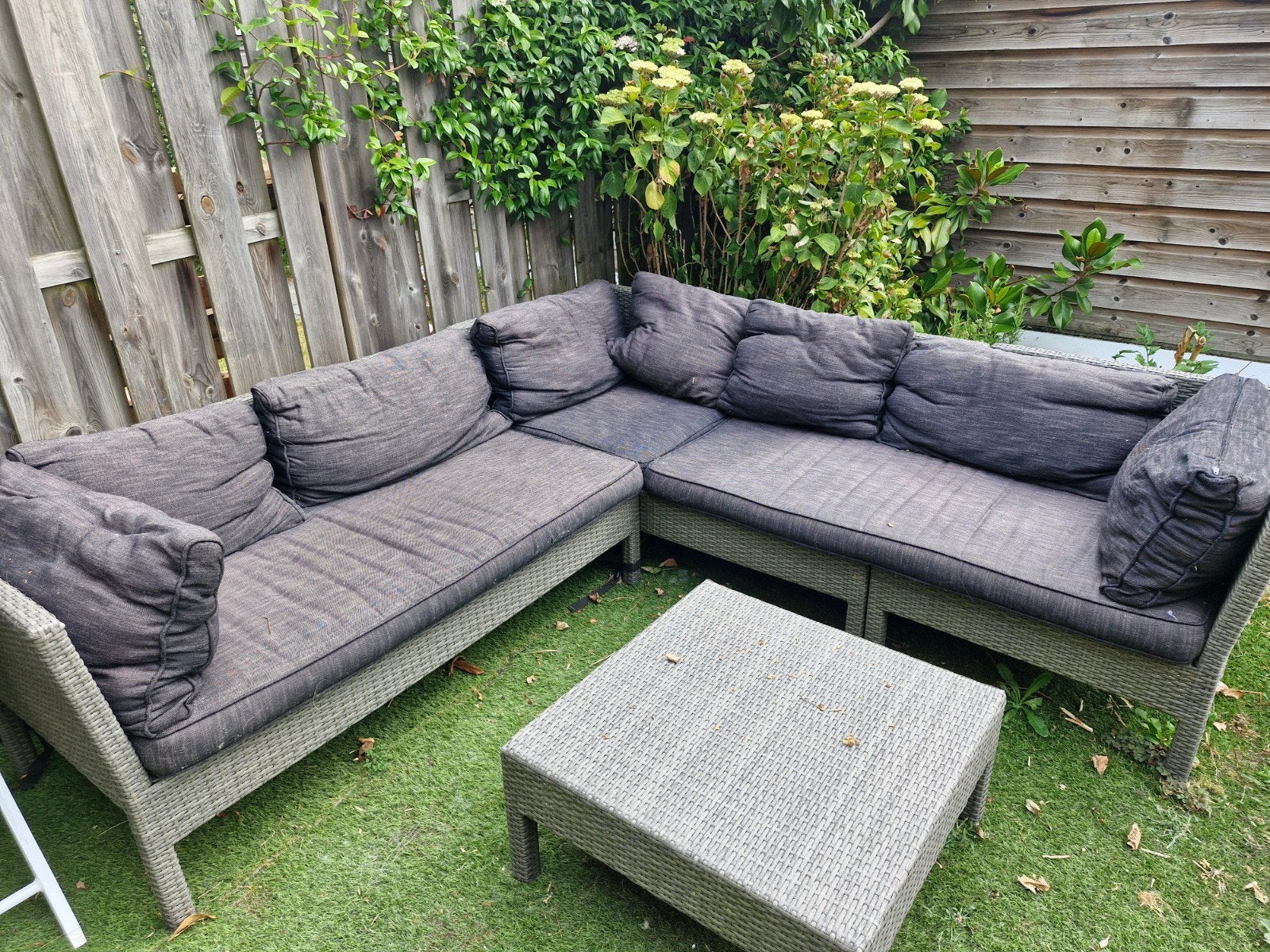 Loungeset met opbergkist, Tuin en Terras, Ophalen, Gebruikt, Bank, Loungeset