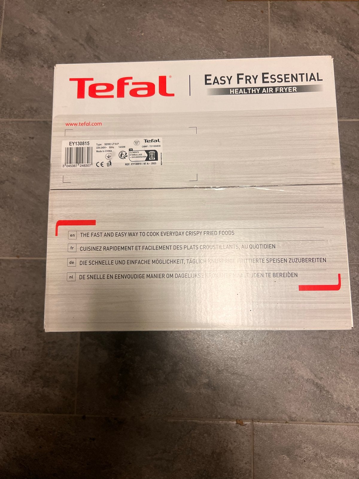 Tefal Easy Fry Essential, Ophalen of Verzenden, Nieuw