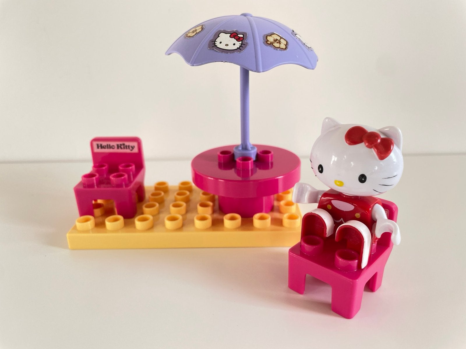 Unico Hello Kitty 8666 Picknick set (past bij Duplo), Ophalen of Verzenden, Gebruikt, Overige merken