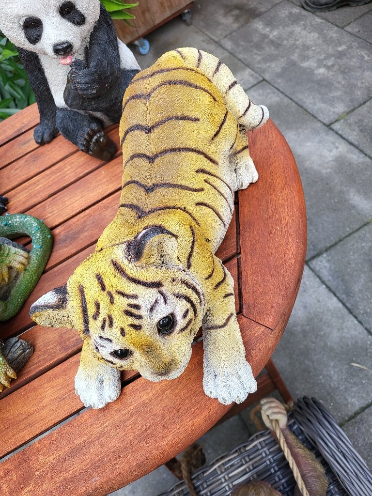 Tijgerwelp, Ophalen, Zo goed als nieuw, Overige materialen, Dierenbeeld