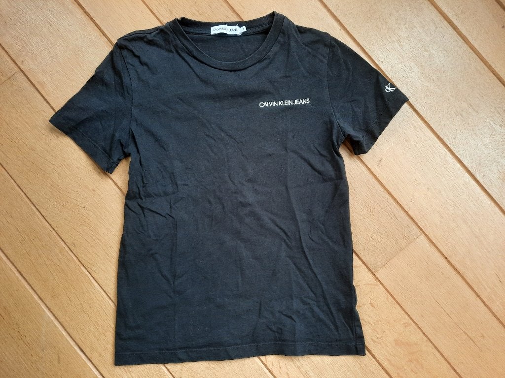 Calvin Klein t- shirt zwart maat 10 - 140, Zo goed als nieuw, Shirt of Longsleeve, Jongen, Calvin Klein