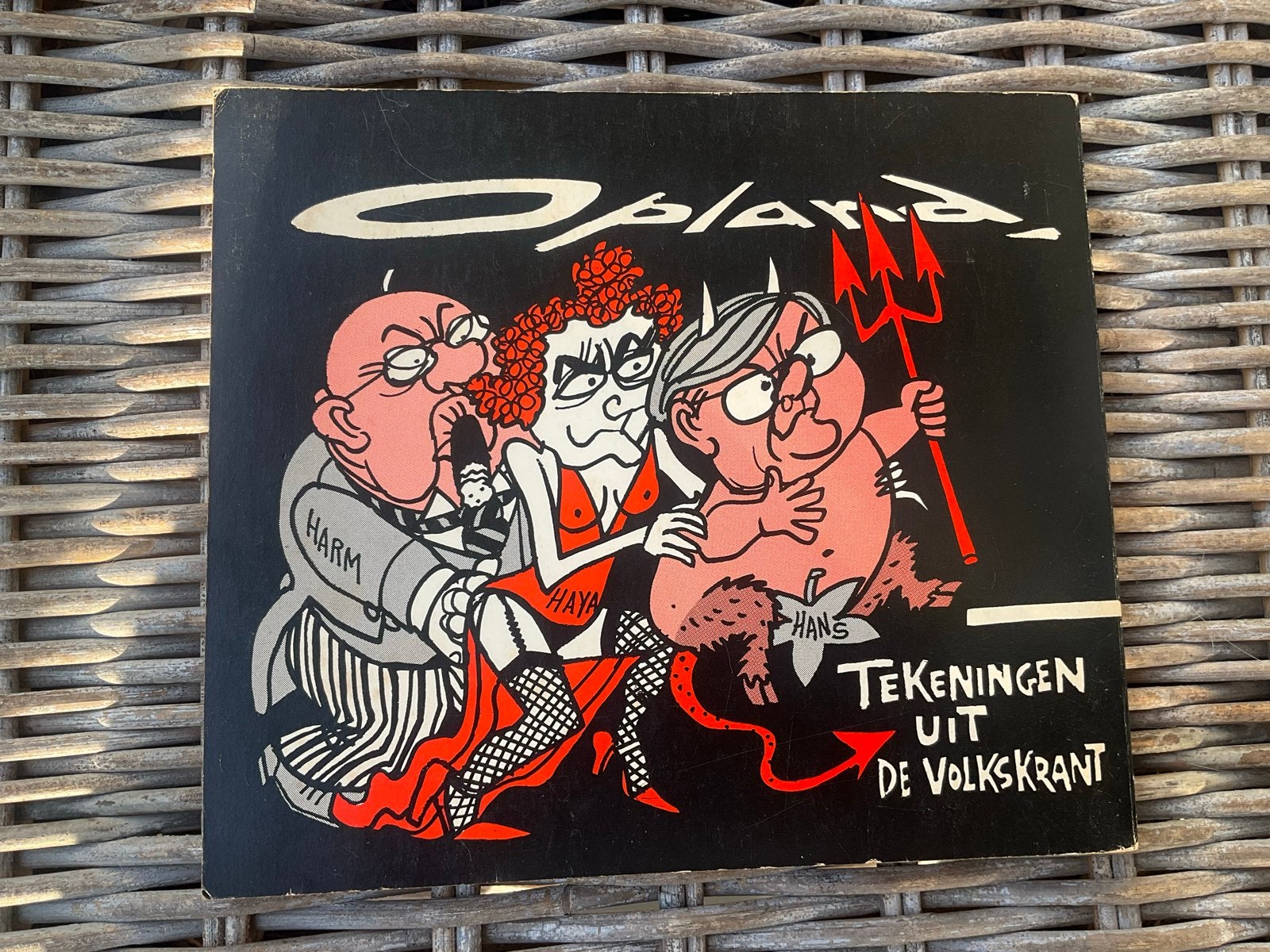 Opland: Tekeningen uit de Volkskrant - Slijntje en de Draak, Ophalen, Gelezen, Cartoons