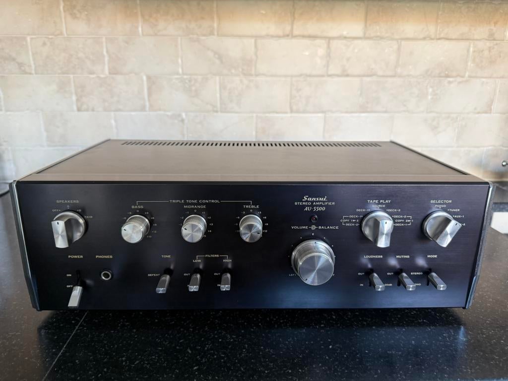 Sansui AU-5500, Audio, Tv en Foto, Ophalen of Verzenden, Zo goed als nieuw, 120 watt of meer, Overige merken