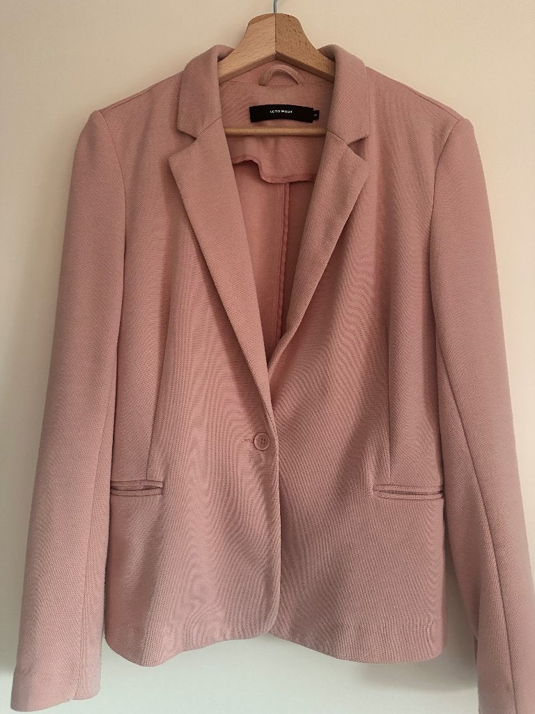 Roze blazer M, Maat 38/40 (M), Ophalen of Verzenden, Zo goed als nieuw, Jasje
