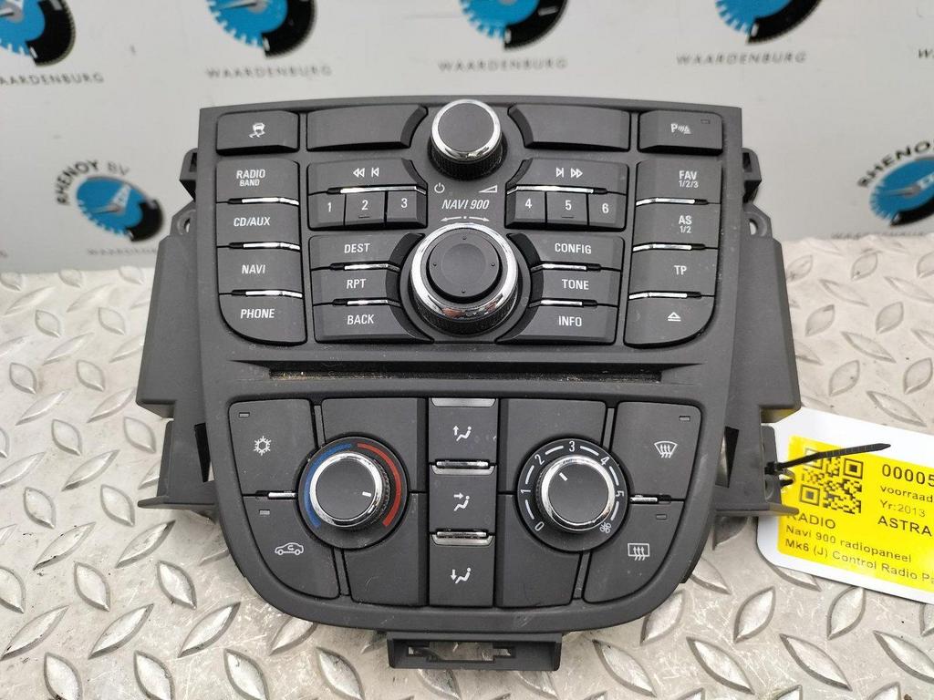 OPEL ASTRA 1.4 Turbo Design Ed. autom  RADIO 2013, Ophalen of Verzenden, Gebruikt, Stiba lid