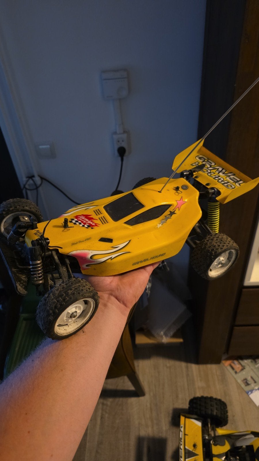 Tamiya ground hound rc auto, Ophalen