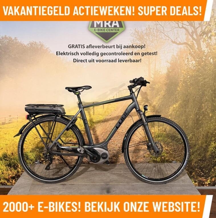 Cube Touring Elektrische fiets met BOSCH midden motor ebike!, Overige merken, Cube, Ophalen of Verzenden, Zo goed als nieuw