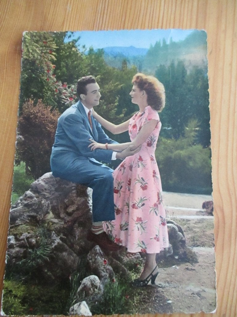 ansichtkaart, Ophalen of Verzenden, 1940 tot 1960, Gelopen