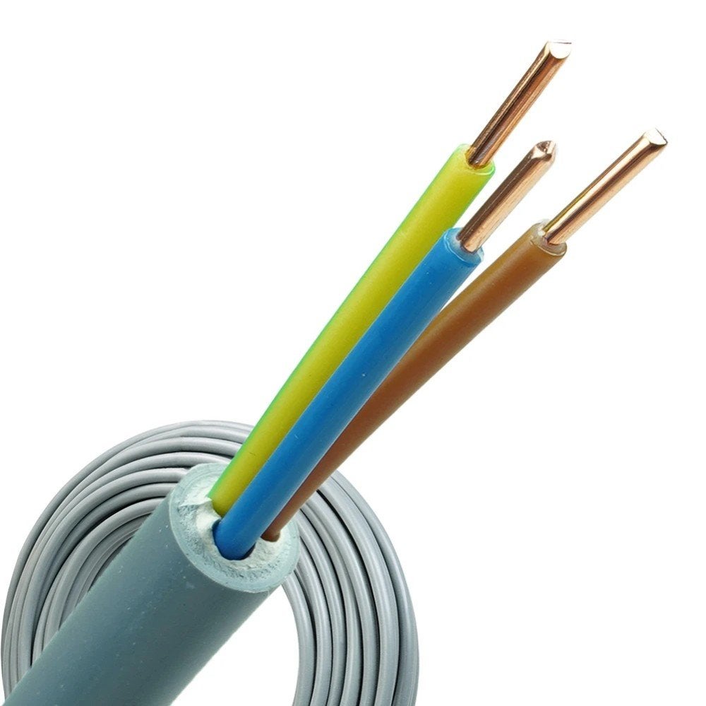 YMvK kabel 3x2.5 per rol 100 meter, Ophalen