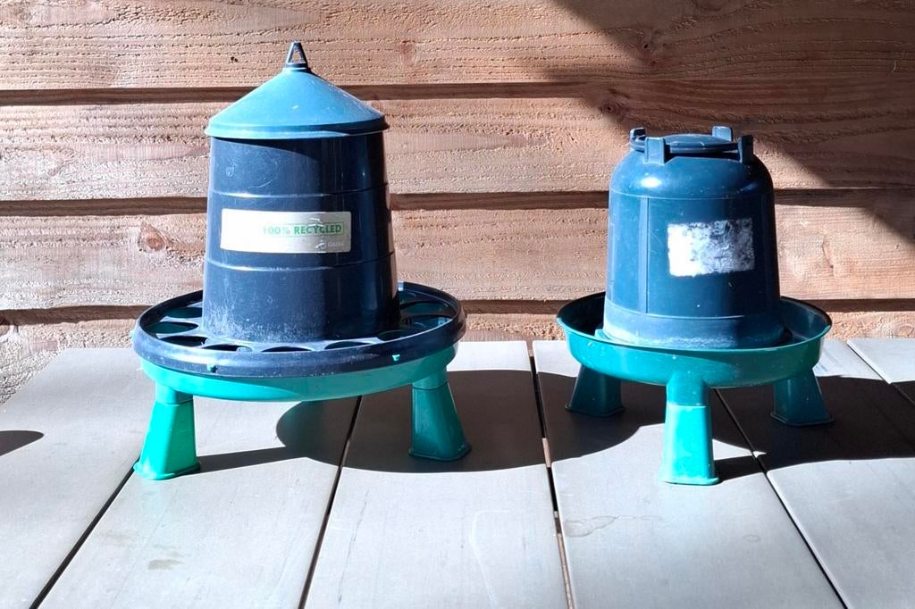 Voer en drinktoren, Ophalen, Drinken en Voederen