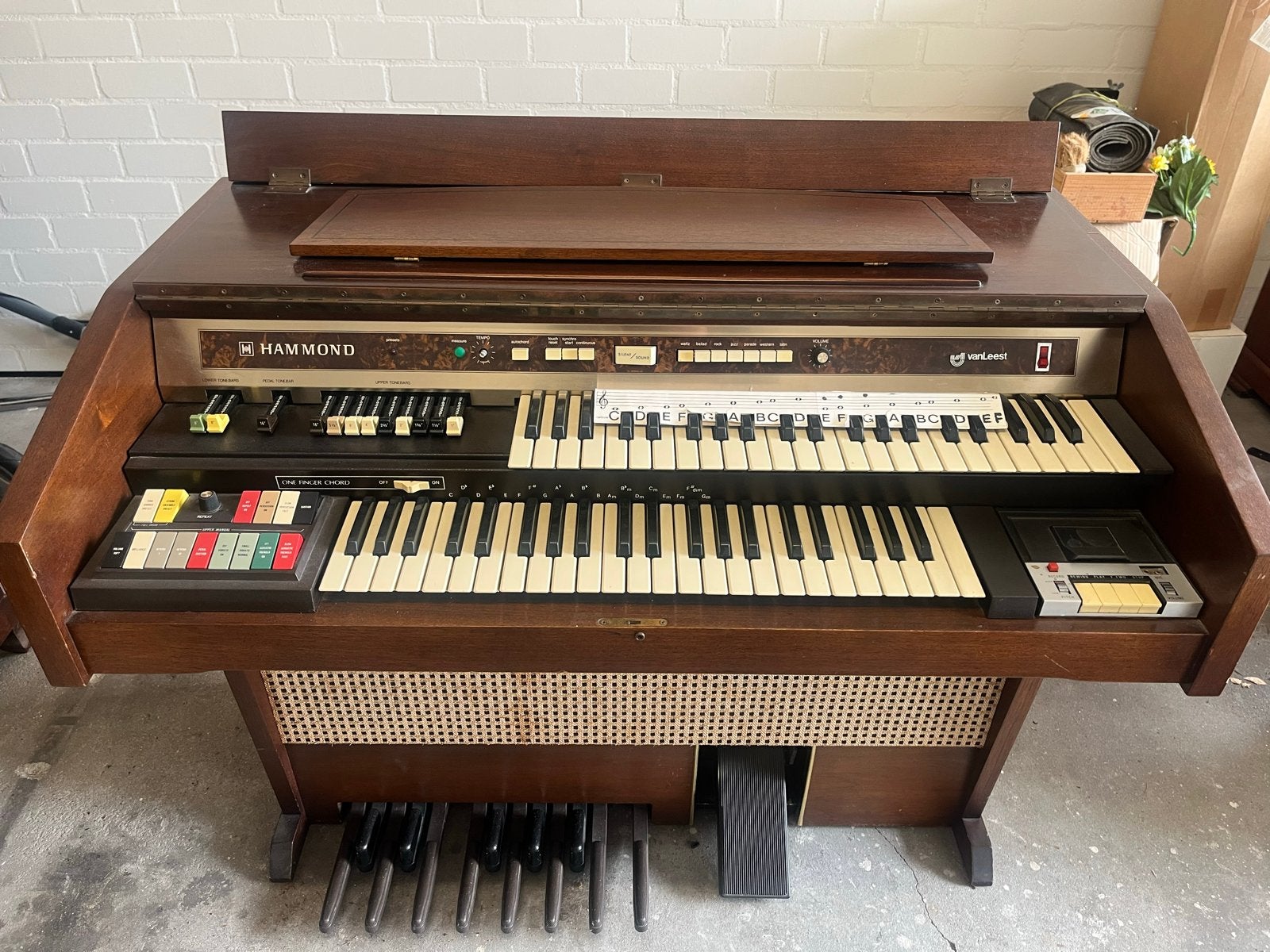 Hammond Cougar Orgel - Vintage Elektronisch Orgel, Muziek en Instrumenten, Ophalen, Gebruikt, 2 klavieren, Hammondorgel