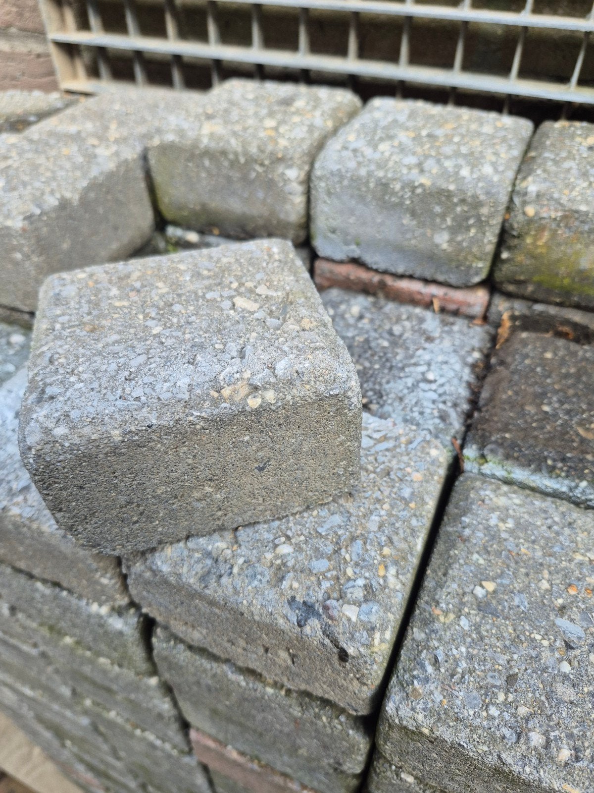 cobblestones, Ophalen, Beton, Klinkers