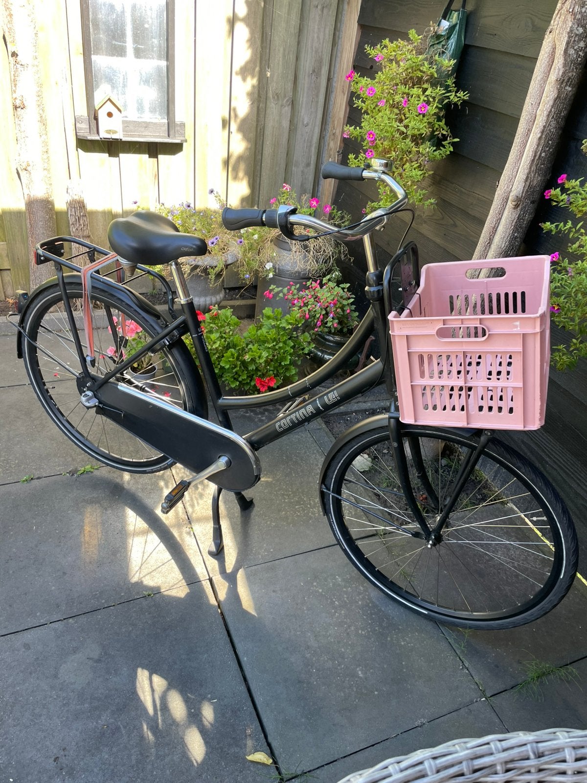 Te Koop,Cortina meisjesfiets., Ophalen, Terugtraprem, Gebruikt, 47 tot 50 cm