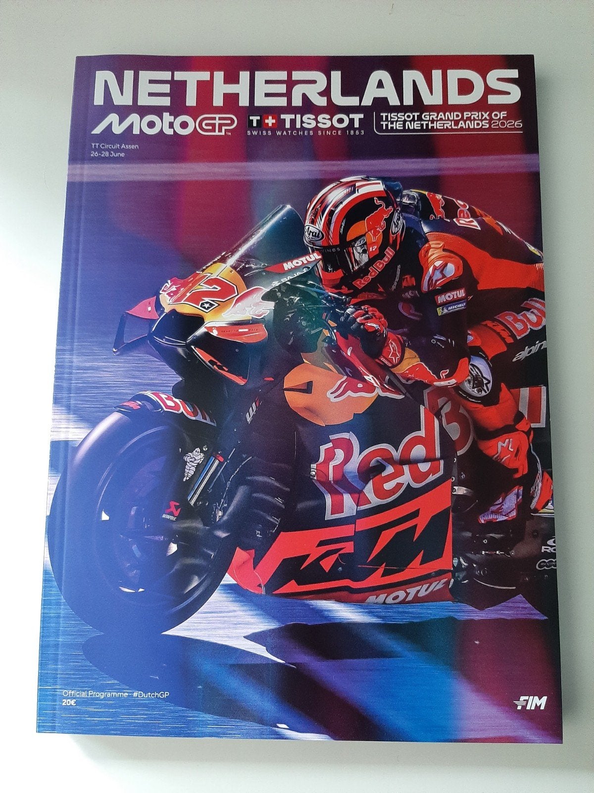 Programma TT Assen 2026 MotoGP, Eén comic, Ophalen of Verzenden, Nieuw, Japan (Manga)