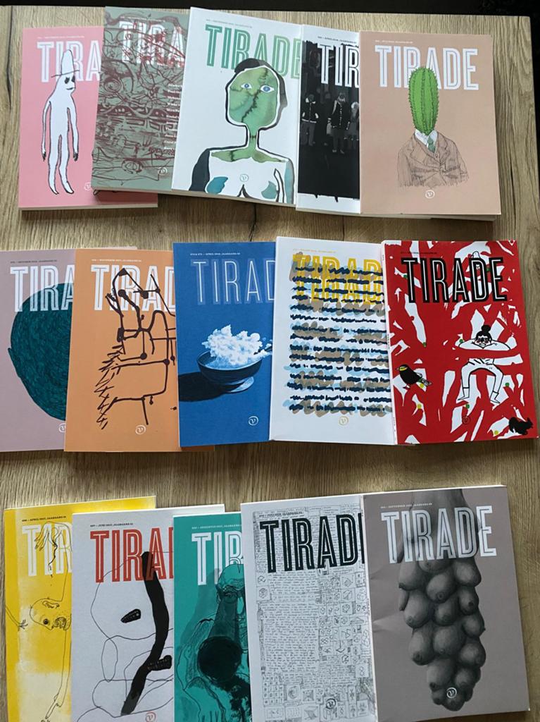 Tirade tijdschriften – grote bundel (literair magazine), Ophalen of Verzenden, Zo goed als nieuw, Overige typen