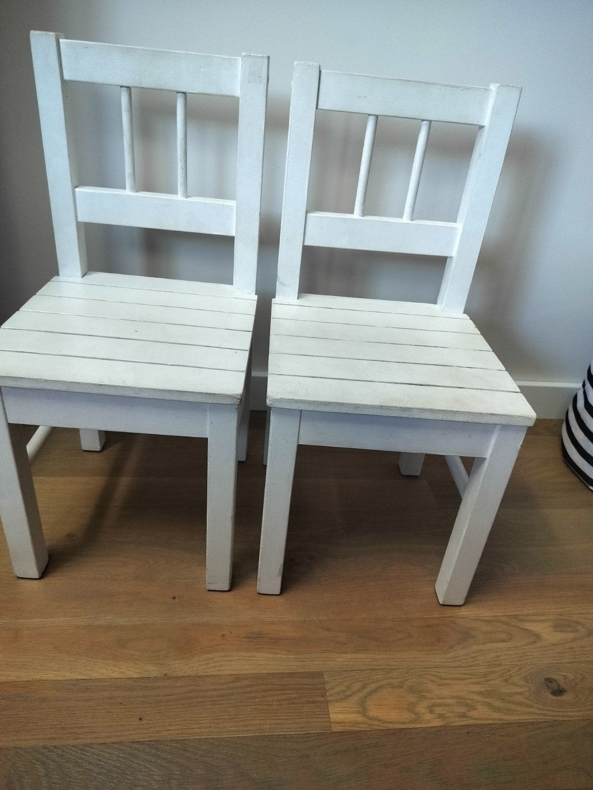 2 houten stoeltjes, Ophalen, Gebruikt, Stoel(en)