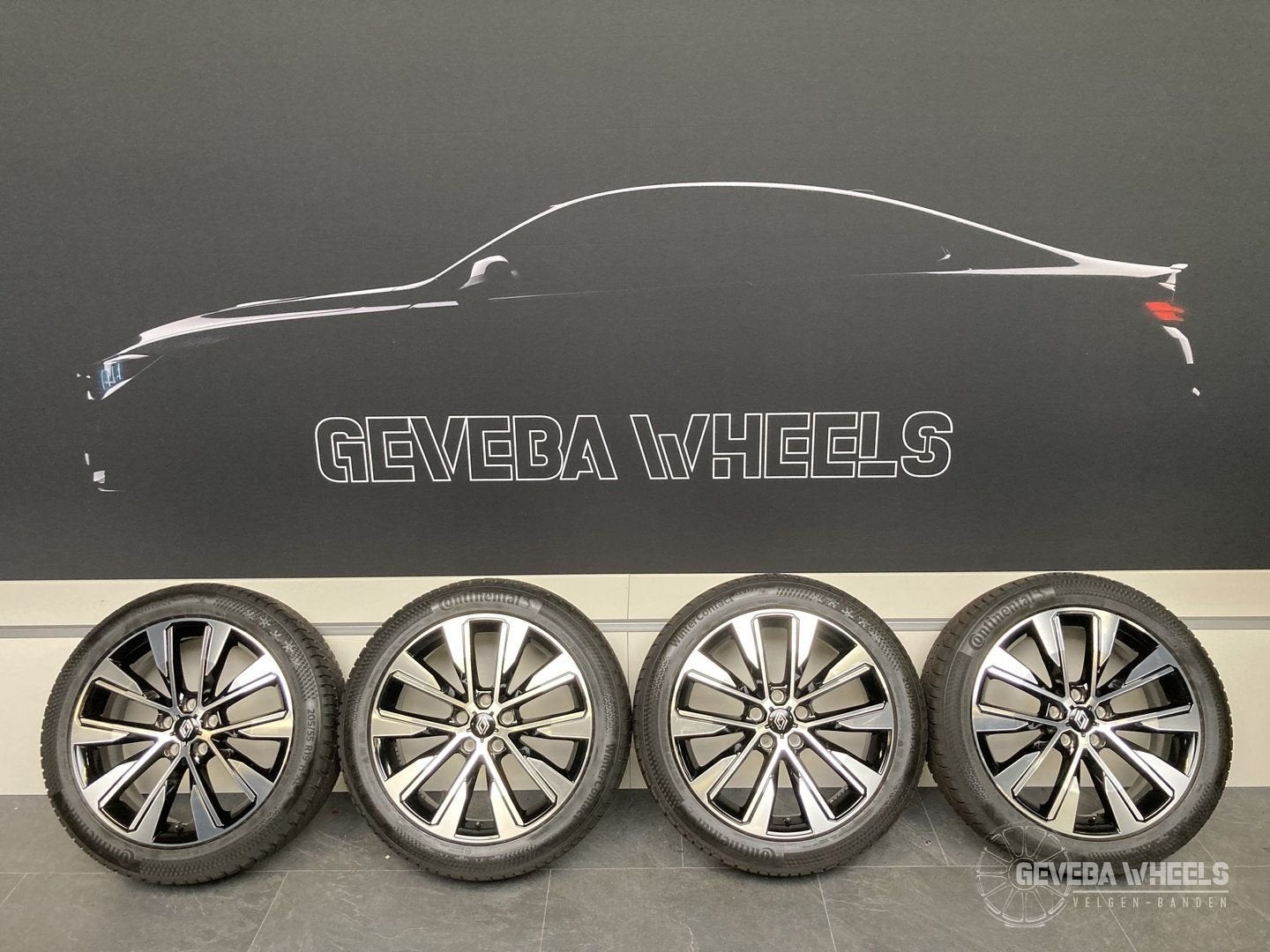 19” originele Renault Austral velgen + winterbanden 5x114.3, 19 inch, Gebruikt, -, -