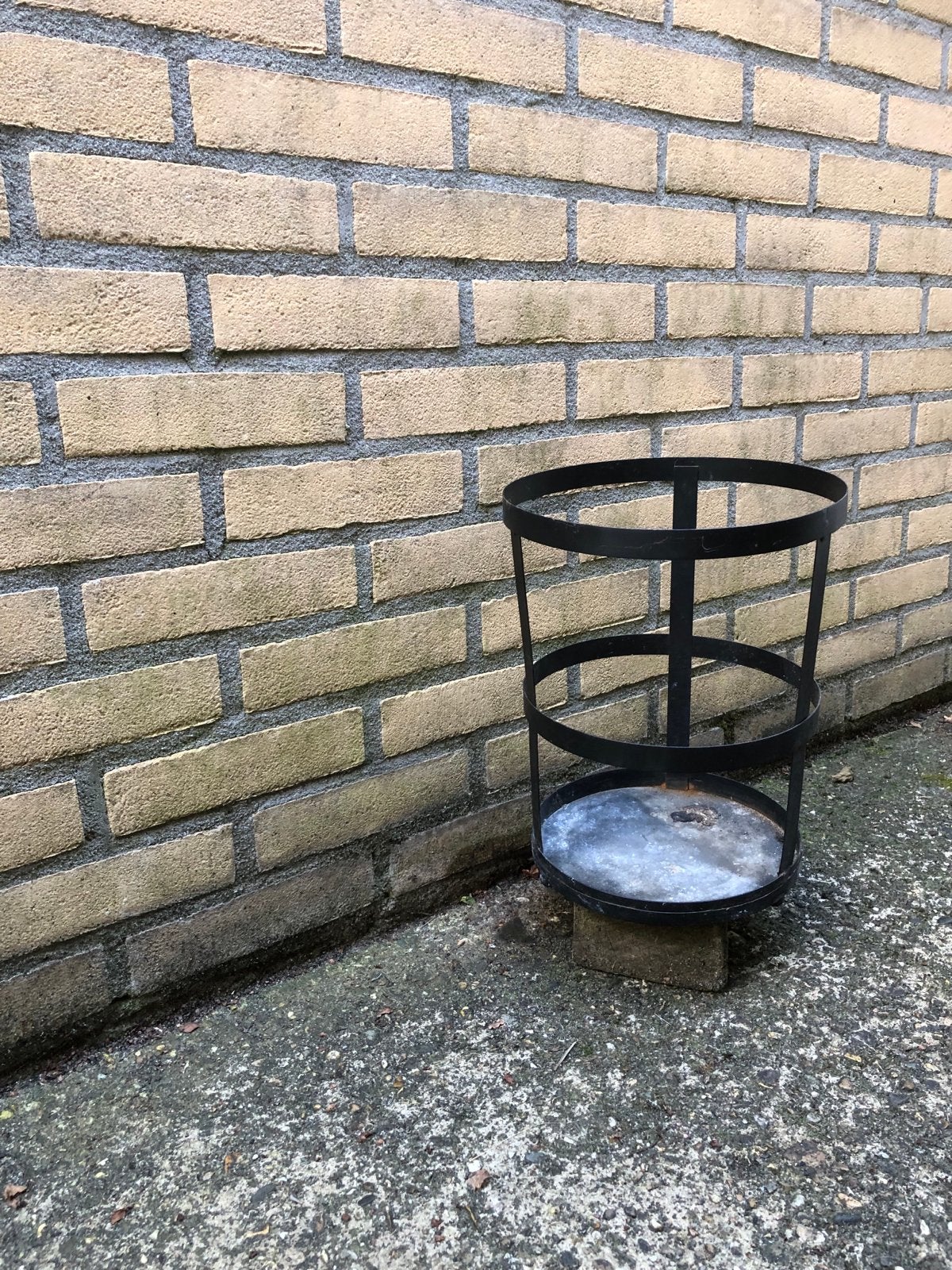 Vuurkorf voor Zweedse fakkel, Tuin en Terras, Ophalen, Gebruikt, Vuurkorf
